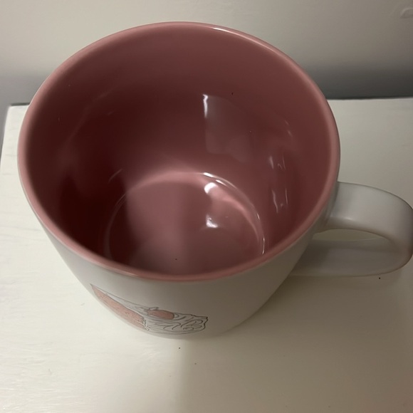 Pink Champagne Cake Mug w/ Recipe on Mug - NIB - Picture 4 of 4